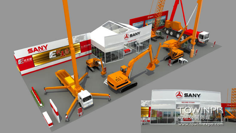 2011年三一集團(tuán)成都工程機(jī)械展