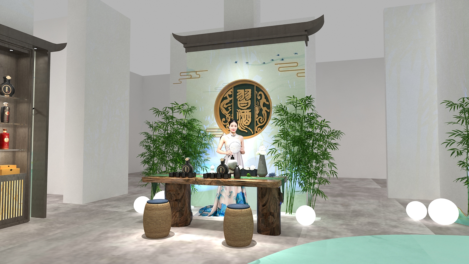 習酒蘊藏天下展位