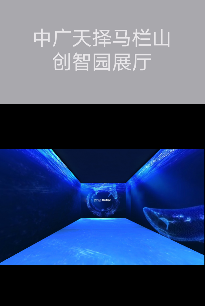 中廣天擇馬欄山創(chuàng)智園展廳