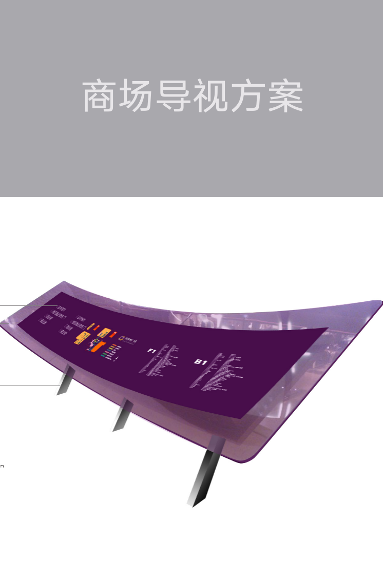 【廣州品牌設計】商場導視方案